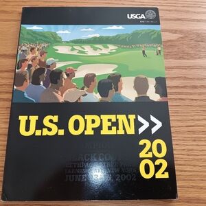 U.S. Open 2002 Golf Program - USGA official